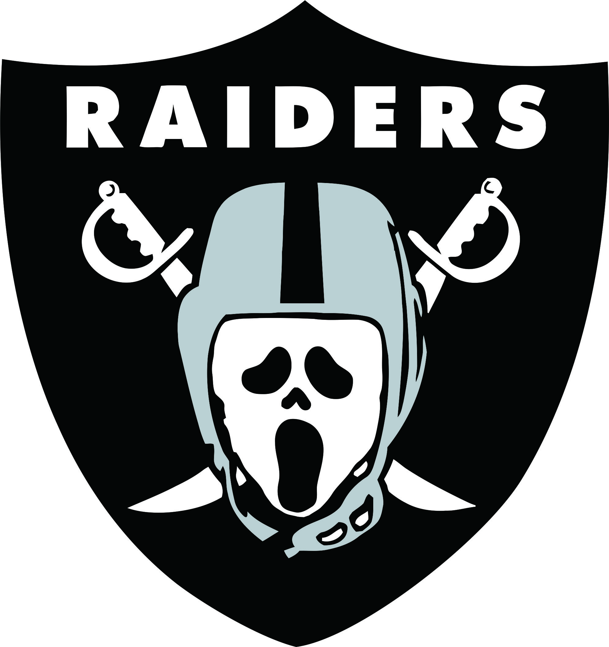 Oakland Raiders Halloween Logo DIY iron on transfer (heat transfer)